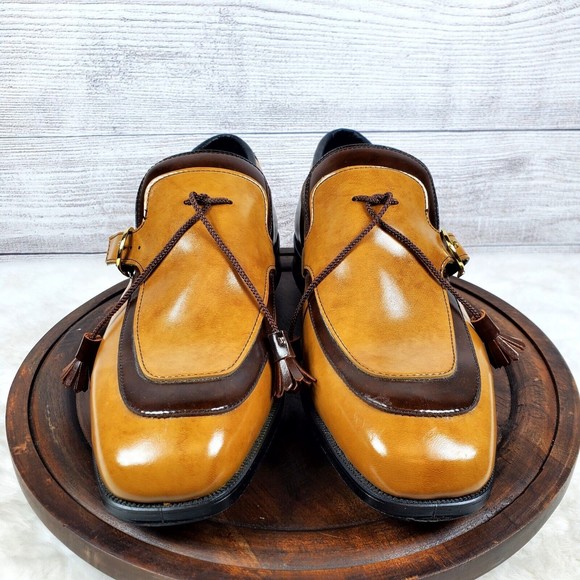 Hot Z Vintage Very Rare Metal Spike Golf Shoes Men\'s Size 9D Made In The USA NEW main image 6